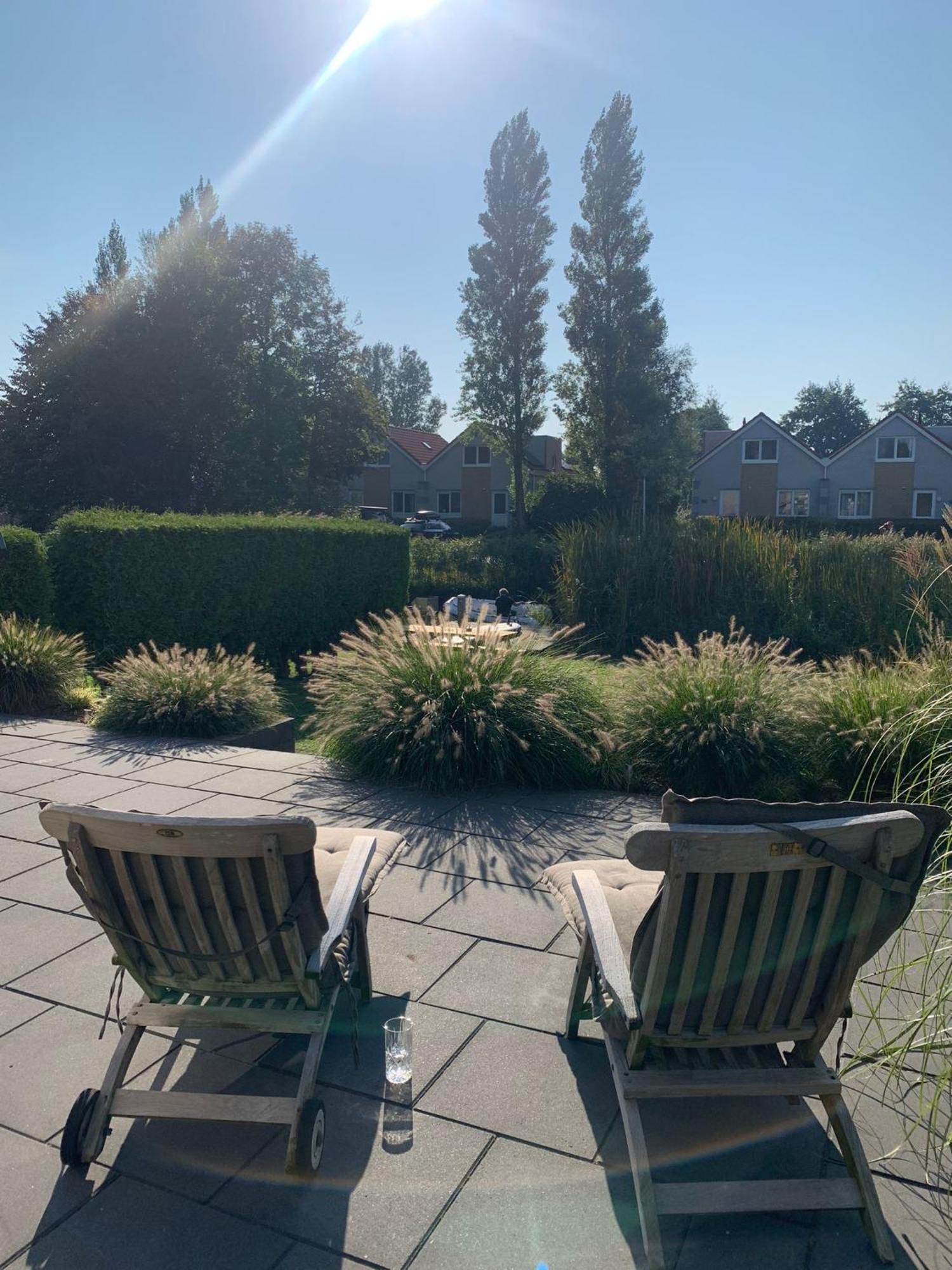 Prachtige Vakantievilla Aan Ijsselmeer Makkum Exterior foto