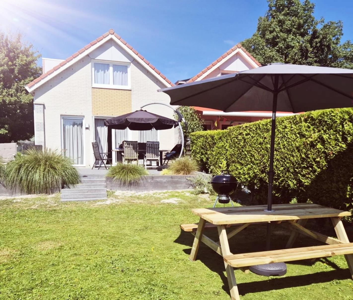 Prachtige Vakantievilla Aan Ijsselmeer Makkum Exterior foto