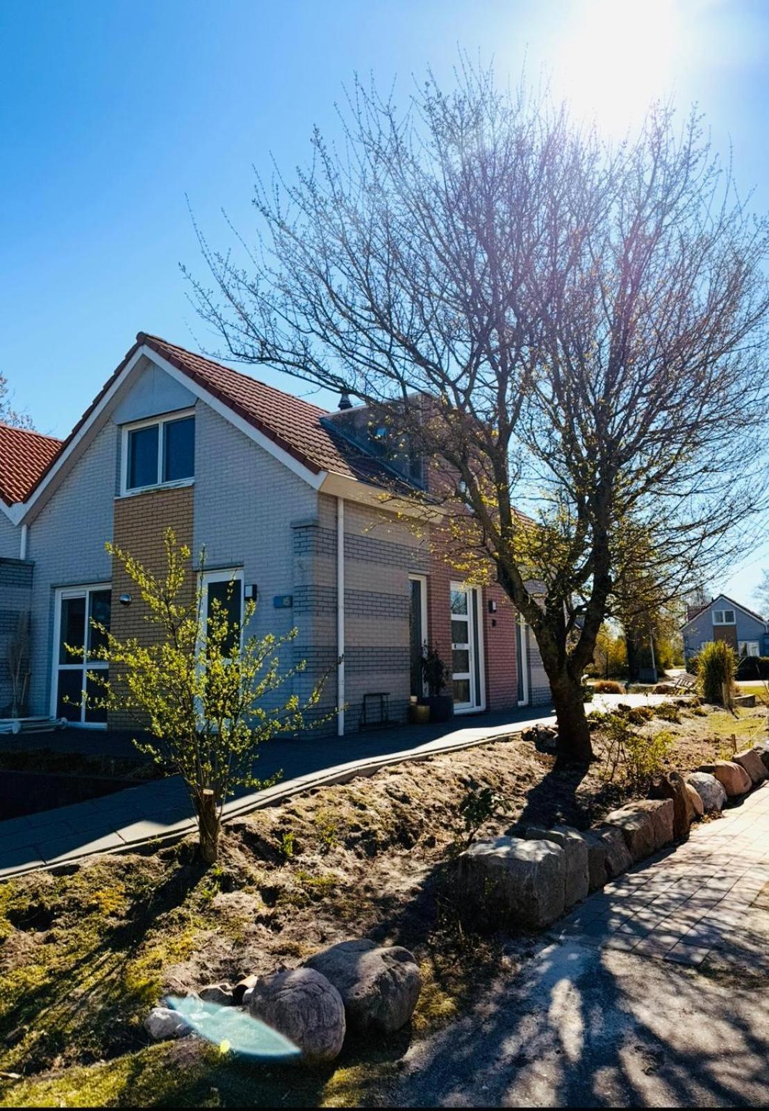 Prachtige Vakantievilla Aan Ijsselmeer Makkum Exterior foto